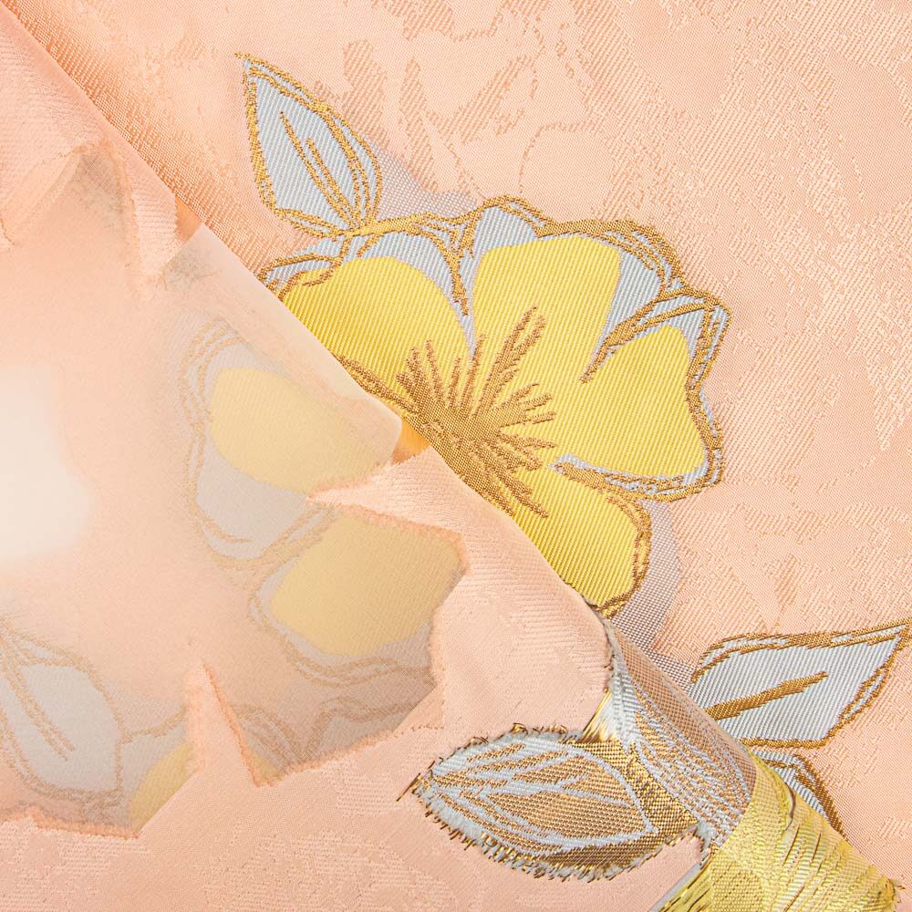 Retal Brocado Kimono Rosa Lady 130x145cm - Ribes y Casals