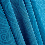 Jacquard Spandex Olas Azul - Ribes y Casals