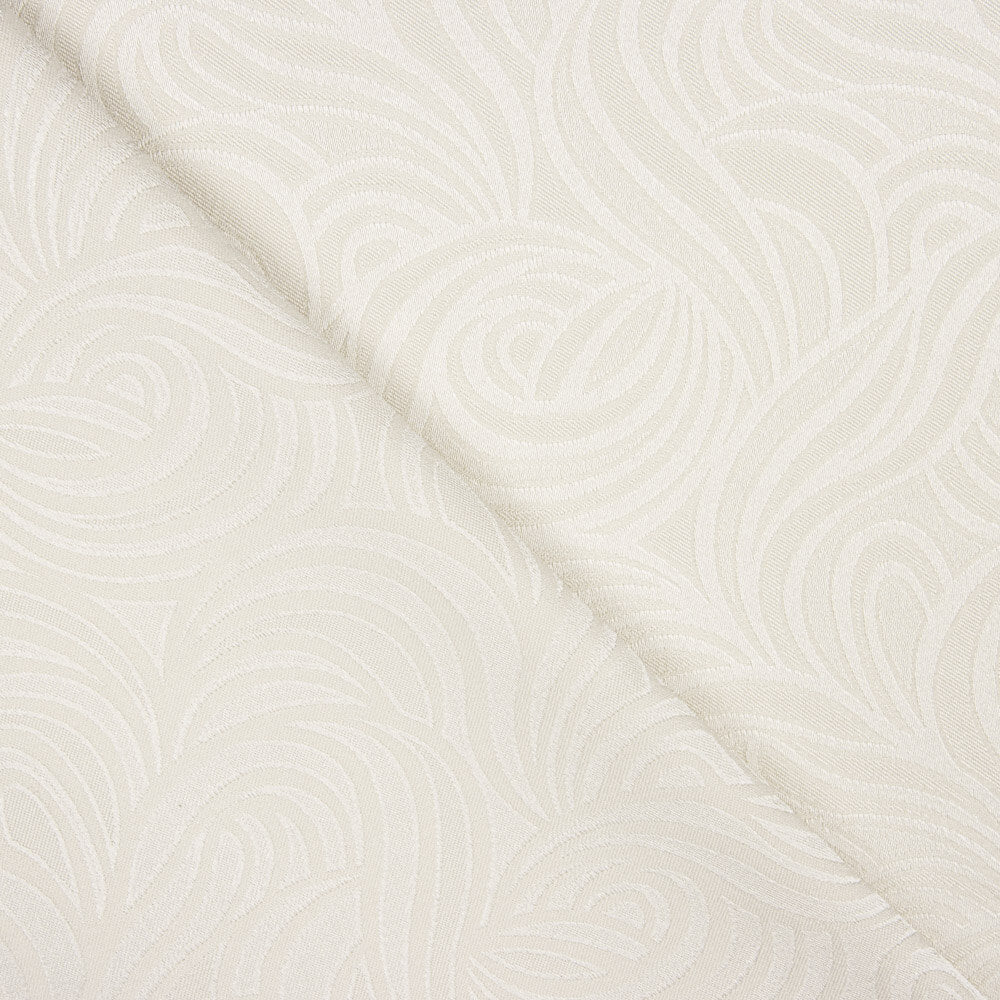 Jacquard Spandex Olas Crudo - Ribes y Casals