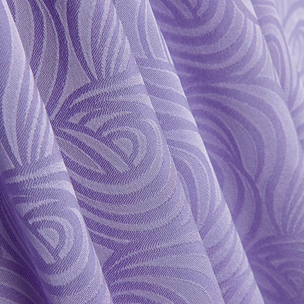 Jacquard Spandex Olas Malva - Ribes y Casals