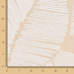 Jacquard Tapicería Hoja Anori Arena - Ribes y Casals