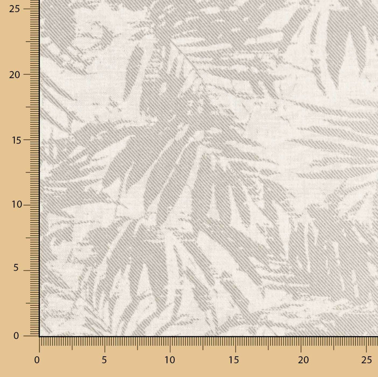Jacquard Tapicería Hojas Grises - Ribes y Casals
