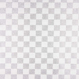 Brocado Cuadro Damero Plata - Ribes y Casals