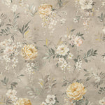 Loneta Estampada Jardín Romántico Beige - Ribes y Casals