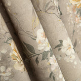 Loneta Estampada Jardín Romántico Beige - Ribes y Casals