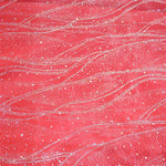 Lamé Cristal Organdí Rojo - Ribes y Casals