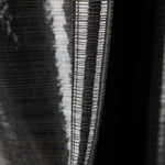 Lamé Rayado Negro - Ribes y Casals