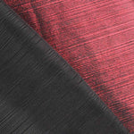 Lamé rayado Rojo Negro - Ribes y Casals