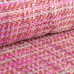 Lana Chanel Cuadros Fucsia - Ribes y Casals