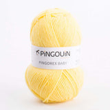 Lana Pingouin Baby Amarillo Pastel - Ribes y Casals
