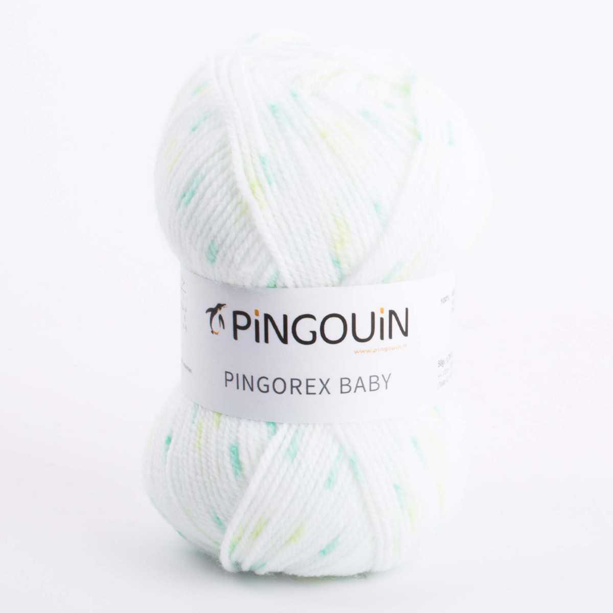Lana Pingouin Baby Estamp Blanco - Ribes y Casals