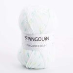 Lana Pingouin Baby Estamp Blanco - Ribes y Casals