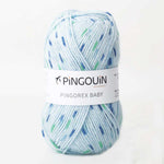 Lana Pingouin Baby Estamp Celeste - Ribes y Casals