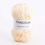 Lana Pingouin Baby Estamp Crema - Ribes y Casals