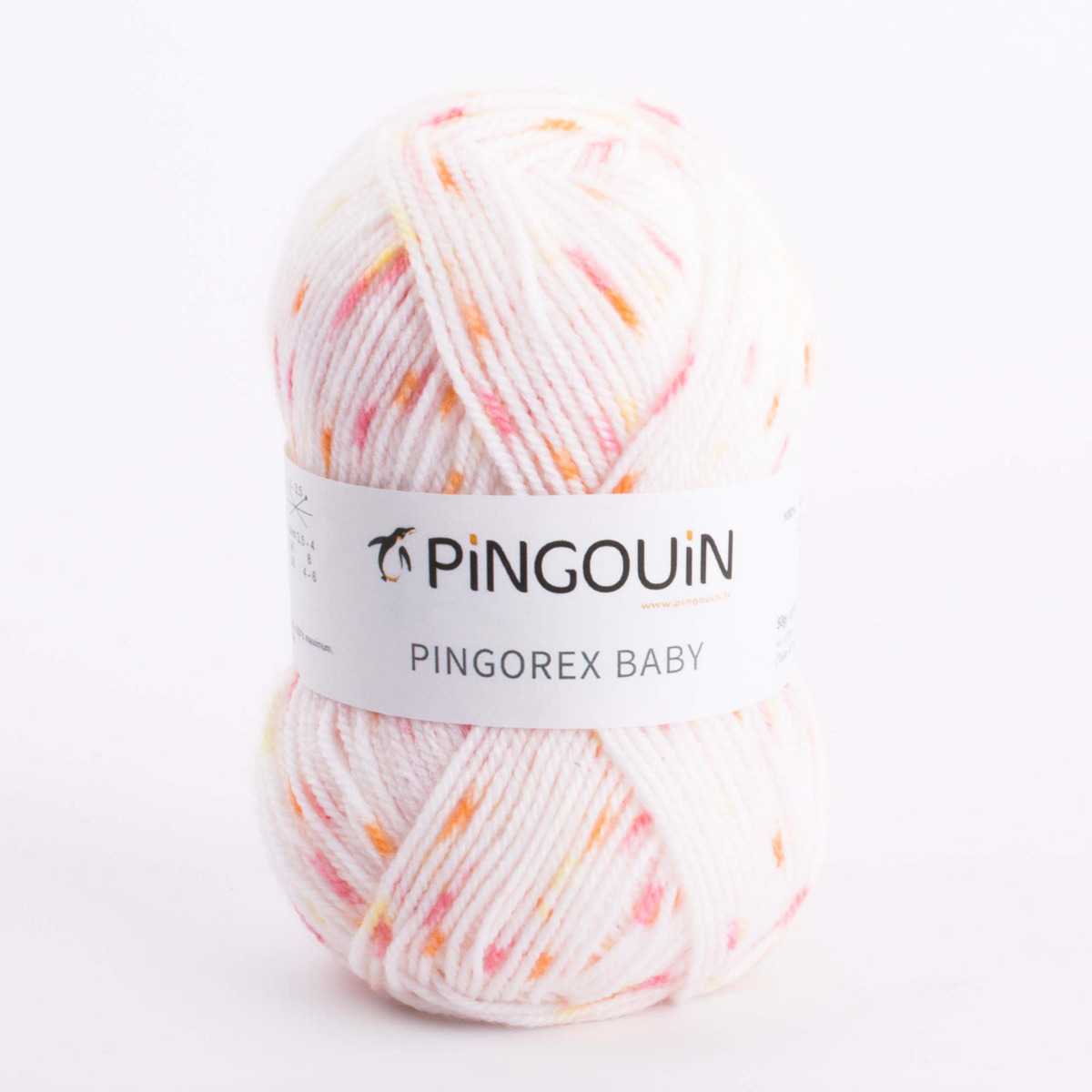 Lana Pingouin Baby Estamp Naranja - Ribes y Casals