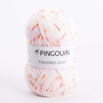 Lana Pingouin Baby Estamp Naranja - Ribes y Casals