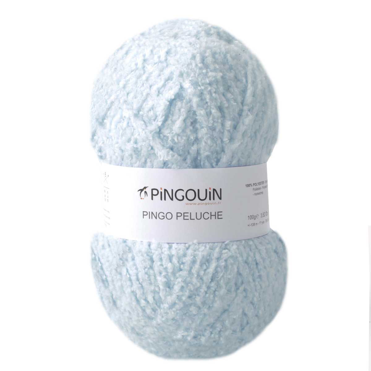 Lana Pingouin Peluche Celeste - Ribes y Casals