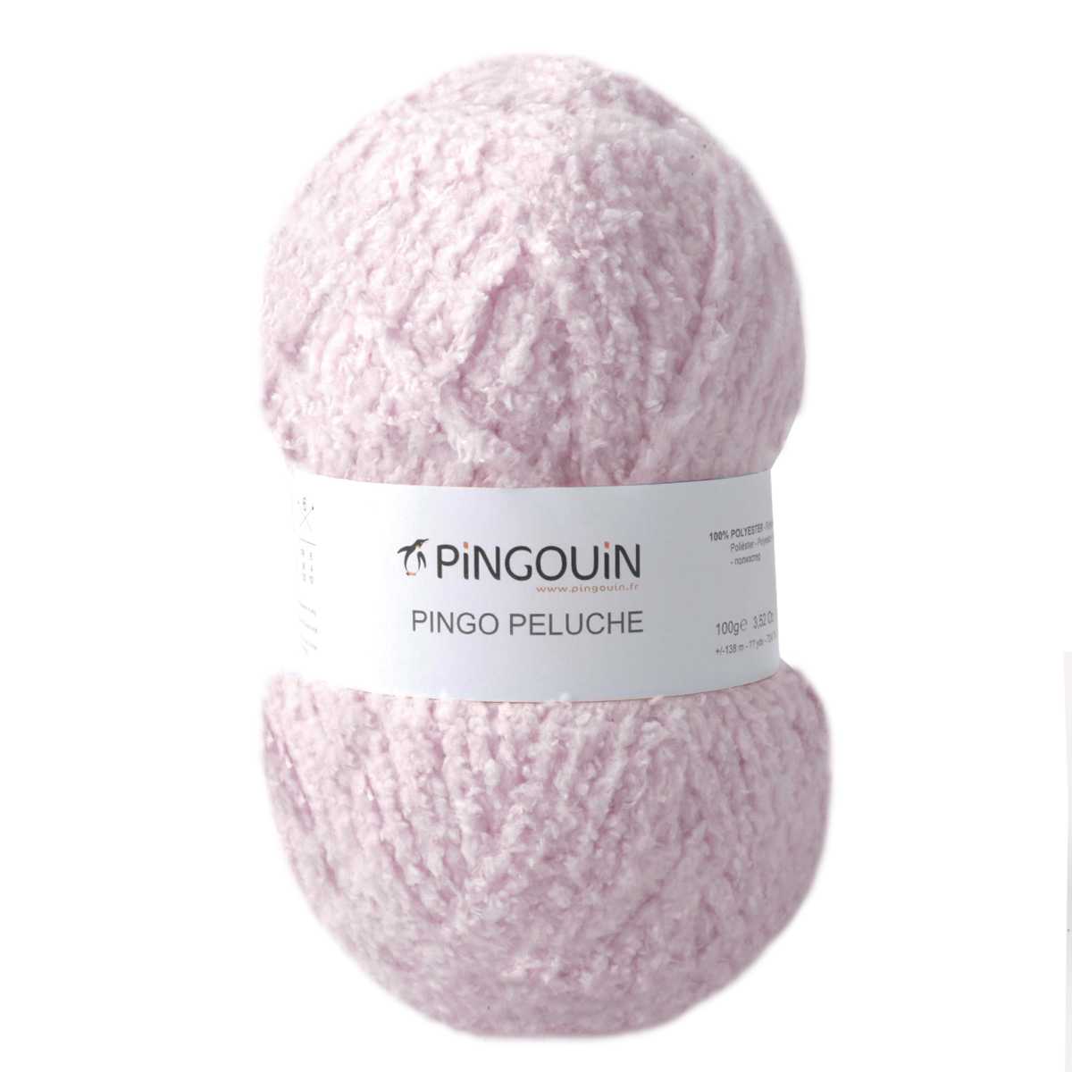 Lana Pingouin Peluche Rosa Dragee - Ribes y Casals