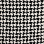 Tela Poncho Pata Gallo Negra - Ribes y Casals