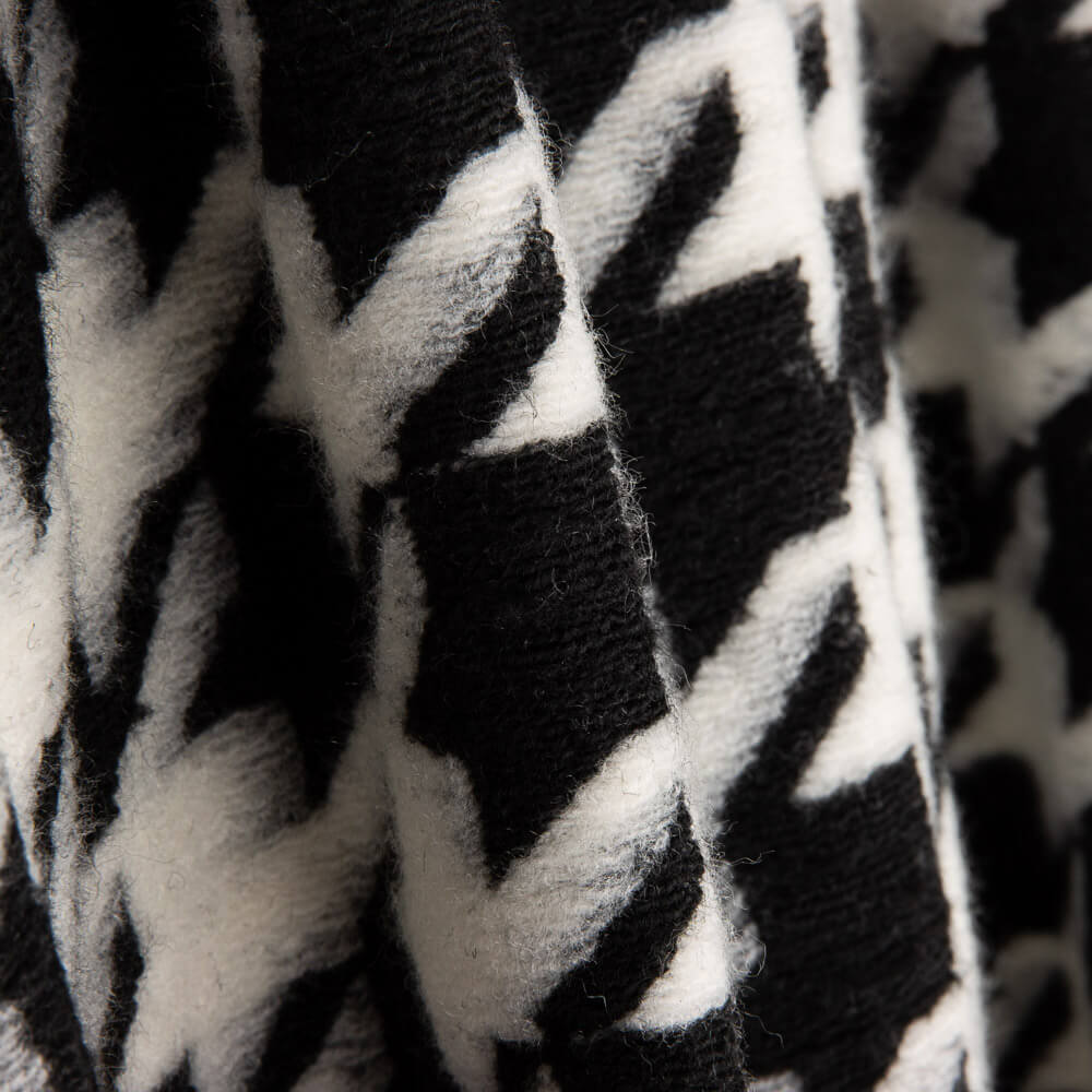 Tela Poncho Pata Gallo Negra - Ribes y Casals