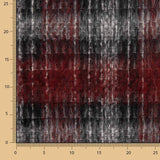 Lana Abrigo Cuadros Rojo-Negro - Ribes y Casals