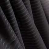 Lana Fría Gris Listado Brillante - Ribes y Casals