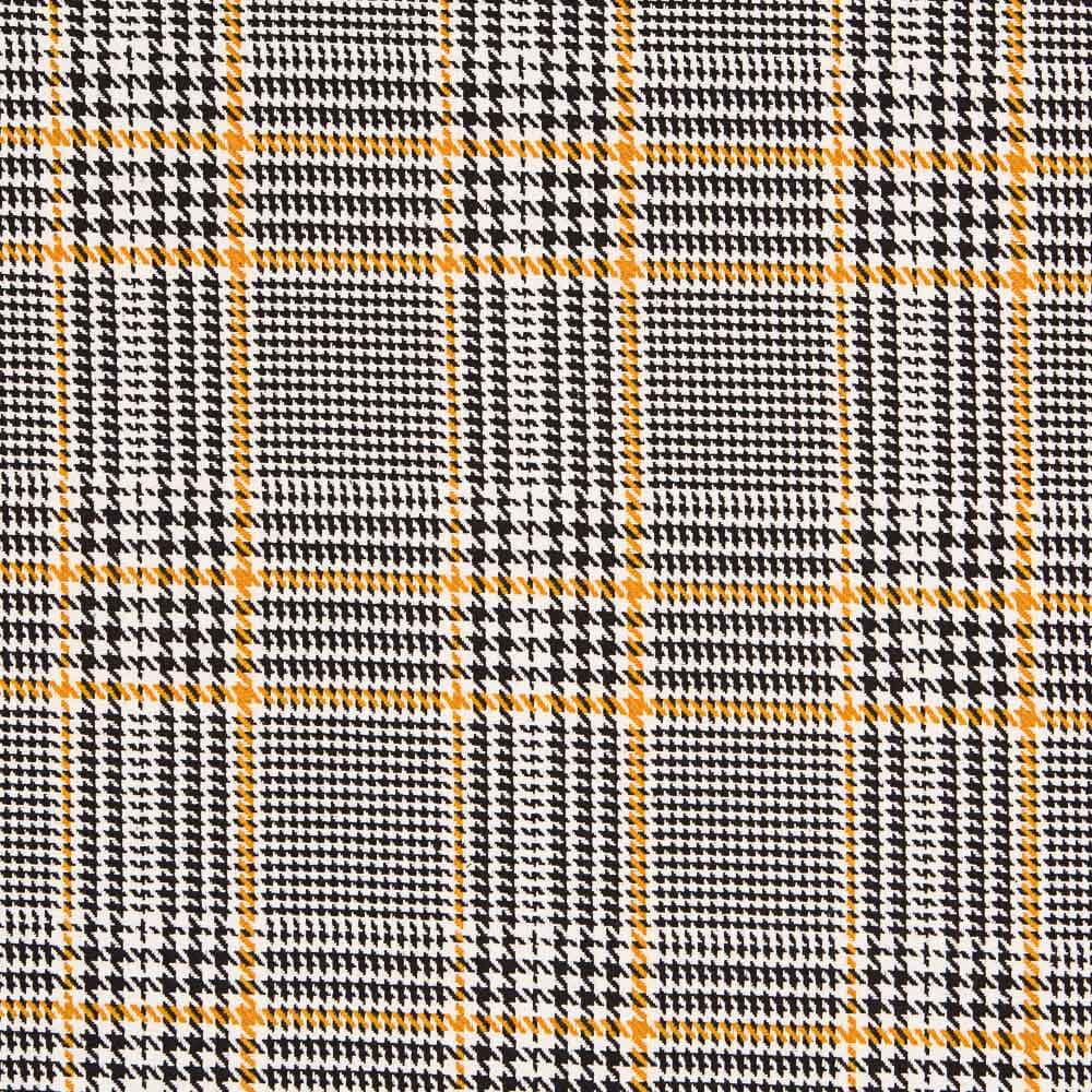 Tweed Cuadro de Gales Ocre - Ribes y Casals