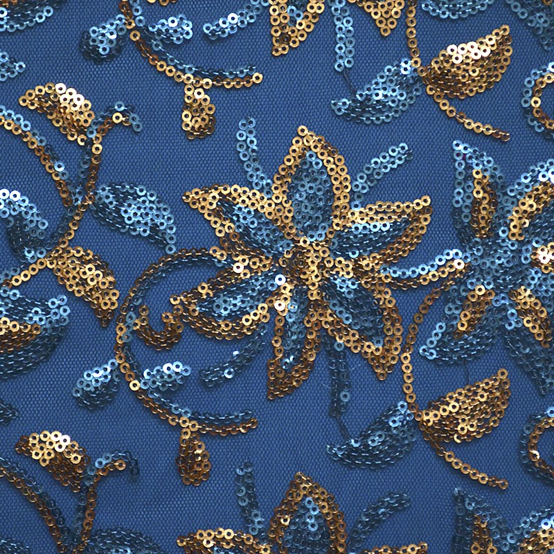 Lentejuela Flores Turquesa - Ribes y Casals