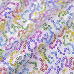 Lentejuela Lycra Blanco Plata - Ribes y Casals