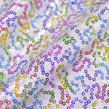 Lentejuela Lycra Blanco Plata - Ribes y Casals