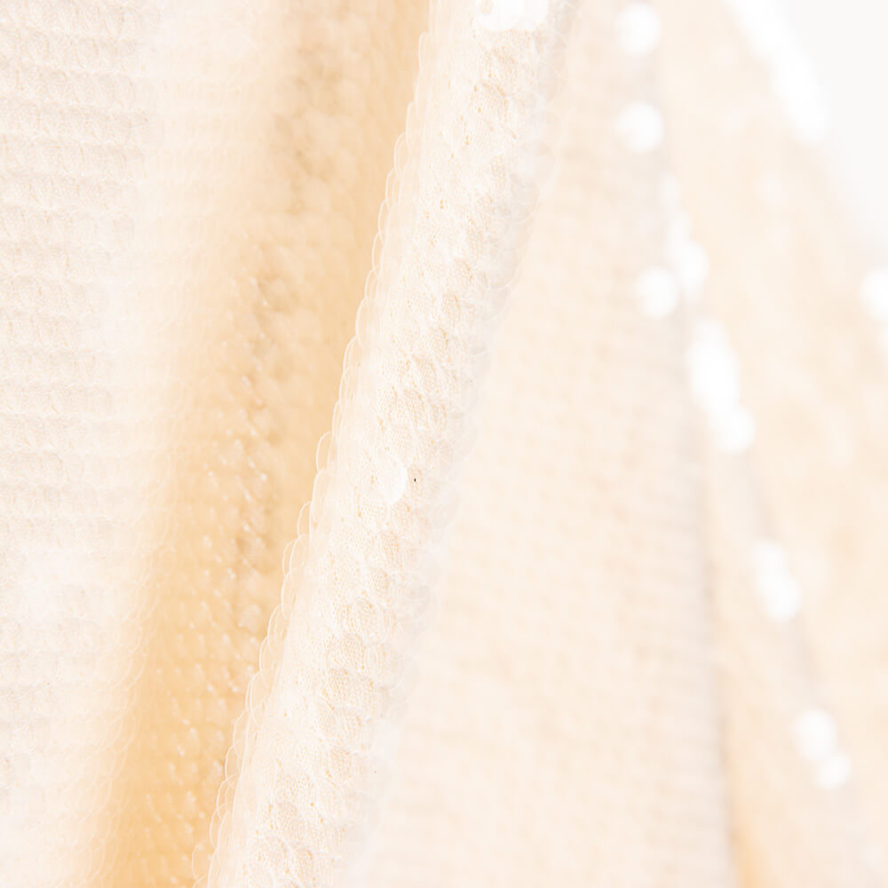 Lentejuela Reversible Beige Claro - Ribes y Casals