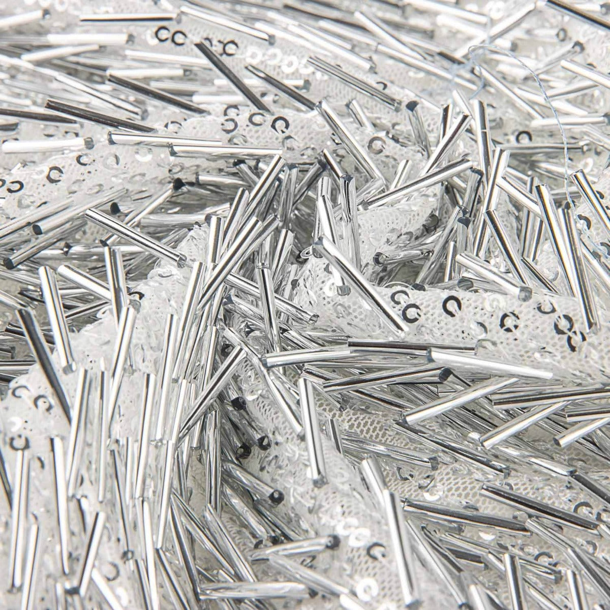 Lentejuela Canutillo Plata - Ribes y Casals