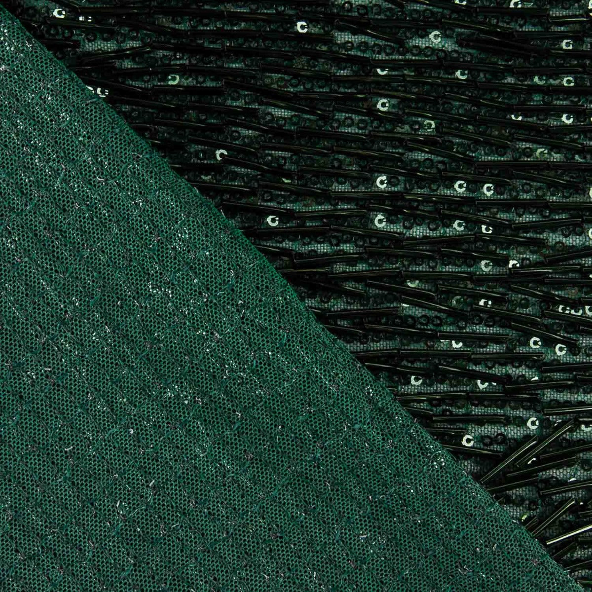 Lentejuela Canutillo Verde Botella - Ribes y Casals