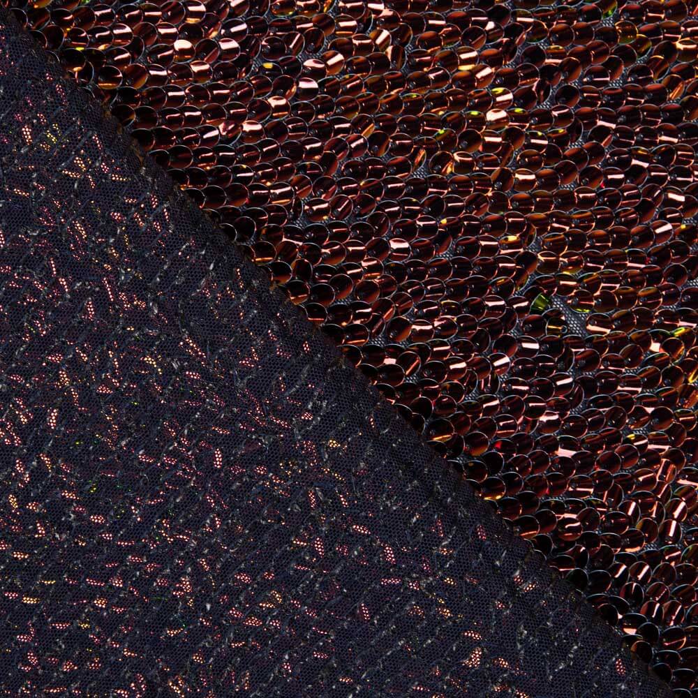 Lentejuela Fantasía Holograph Cobre - Ribes y Casals