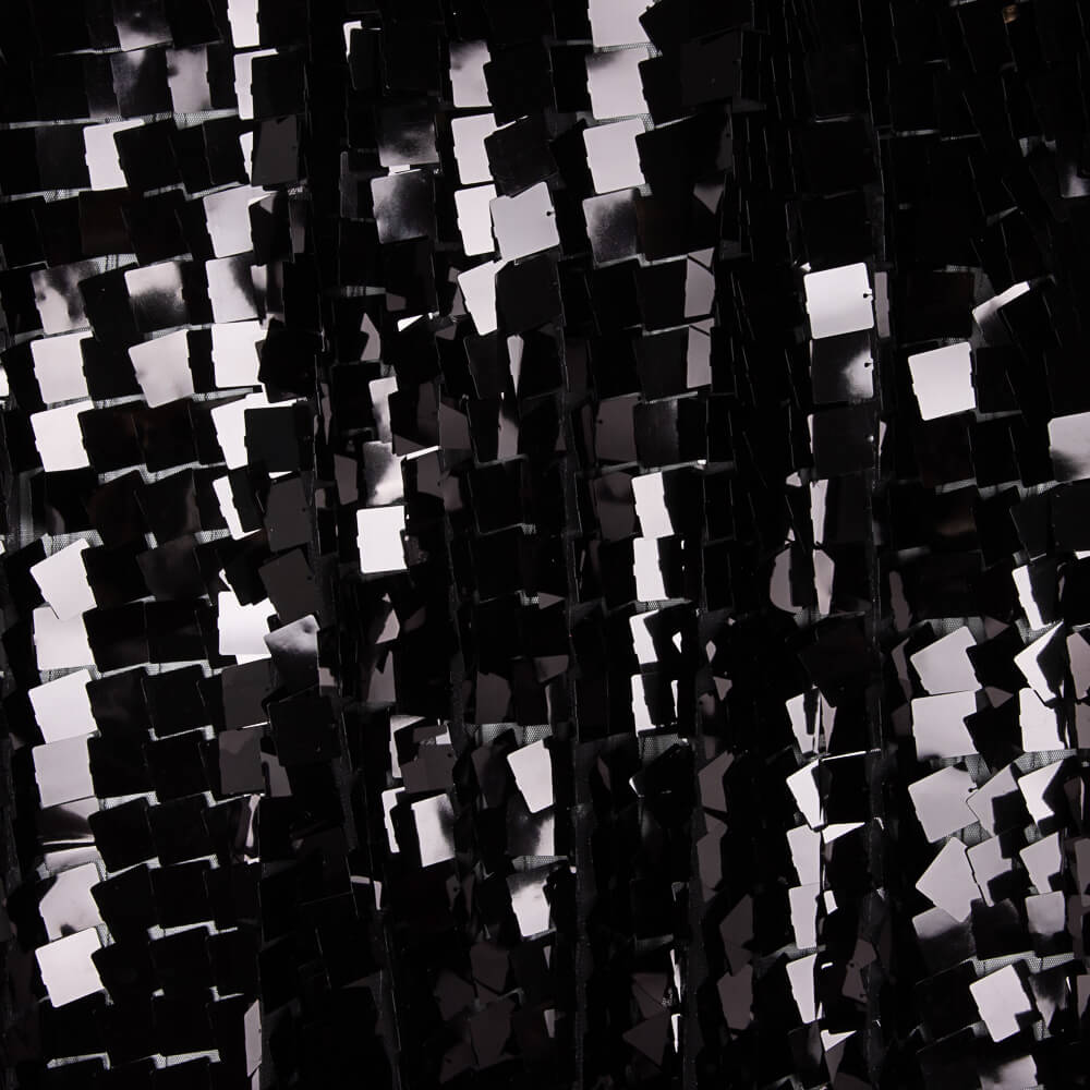 Lentejuela Maxi Cuadrado Negro - Ribes y Casals