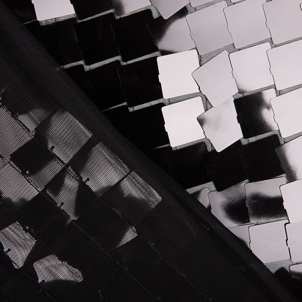 Lentejuela Maxi Cuadrado Negro - Ribes y Casals