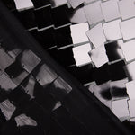 Lentejuela Maxi Cuadrado Negro - Ribes y Casals