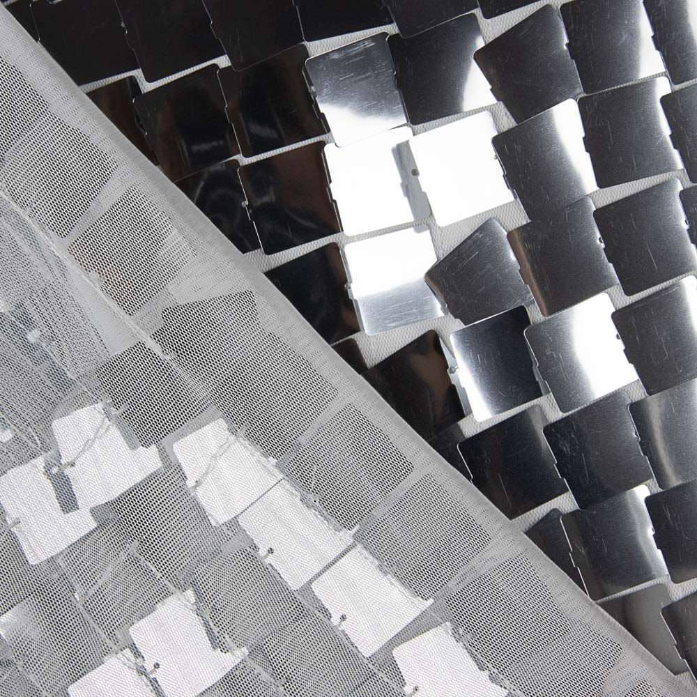 Lentejuela Maxi Cuadrado Plata - Ribes y Casals