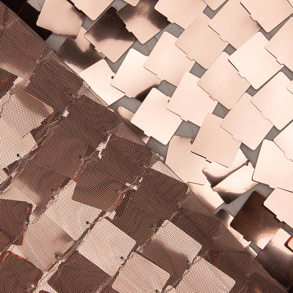 Lentejuela Maxi Cuadrado Rosa - Ribes y Casals