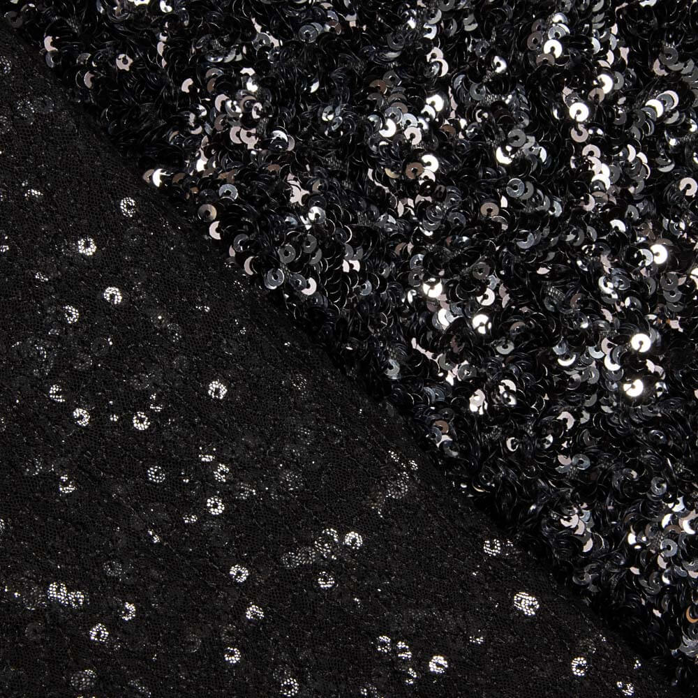 Lentejuela Fantasy Bastian Negro - Ribes y Casals