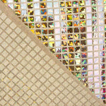Lentejuela Holograph Cuadrado Oro - Ribes y Casals