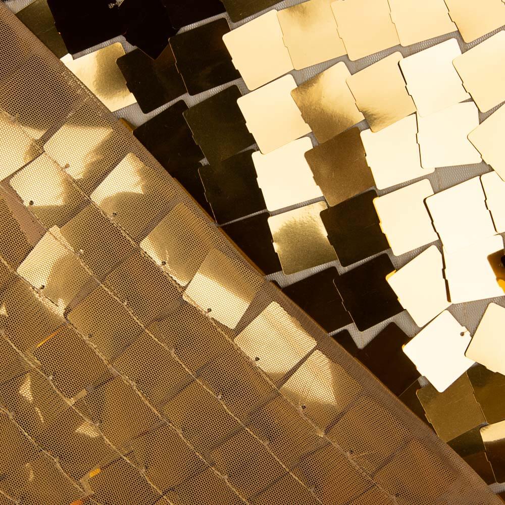 Lentejuela Maxi Cuadrado Oro - Ribes y Casals