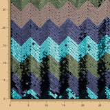 Lentejuela Missoni Lycra Azul - Ribes y Casals
