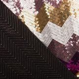 Lentejuela Missoni Lycra Fucsia - Ribes y Casals