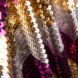 Lentejuela Missoni Lycra Fucsia - Ribes y Casals