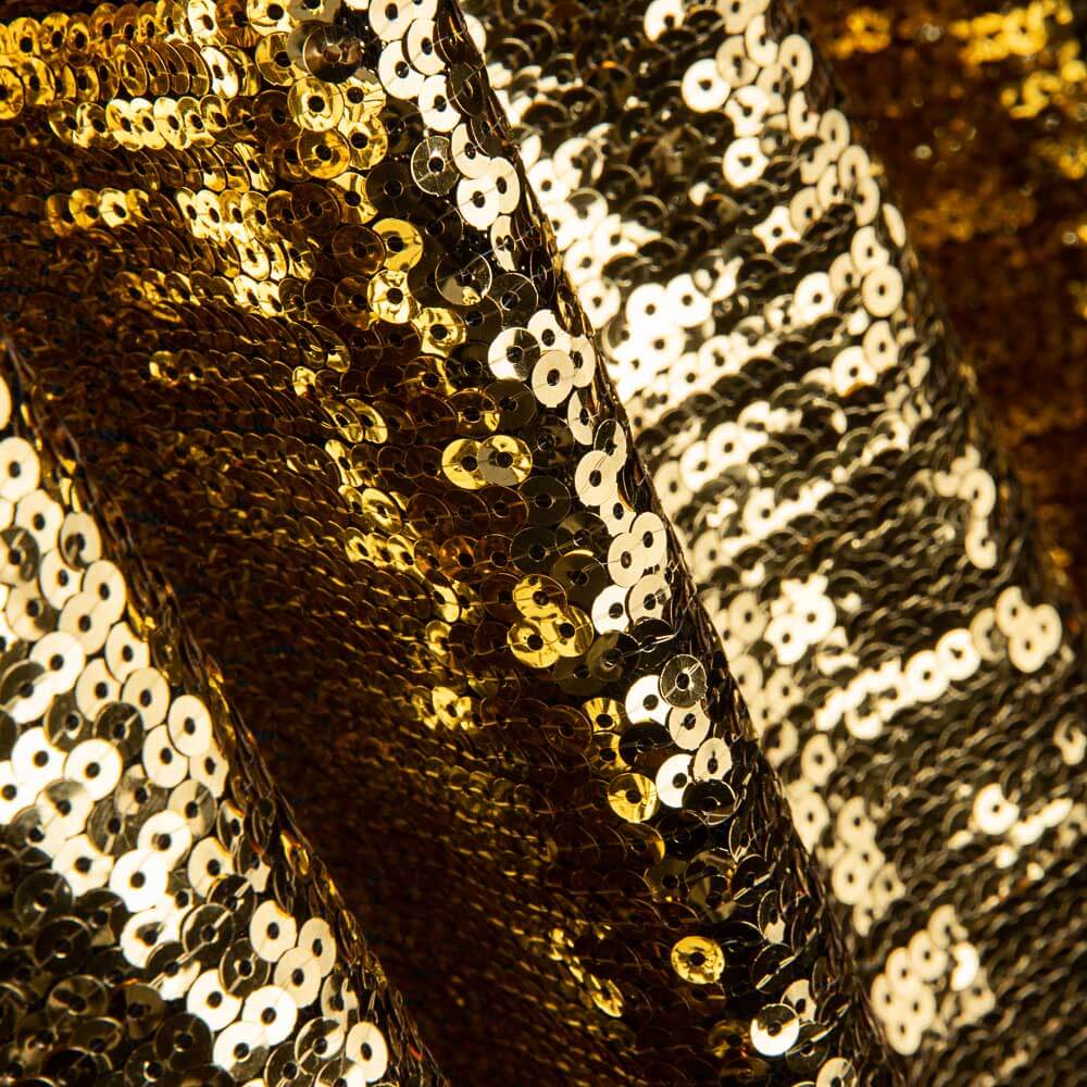 Lentejuela Oro en Tul - Ribes y Casals