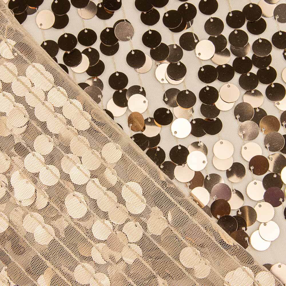 Lentejuela Redonda Metal Camel - Ribes y Casals