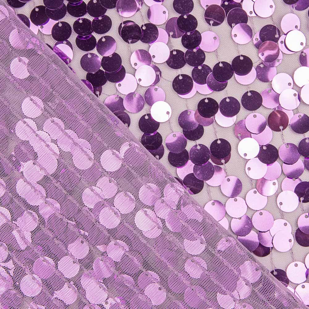 Lentejuela Redonda Metal Violeta - Ribes y Casals