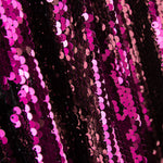 Lentejuela Reversible Fucsia-Negro - Ribes y Casals