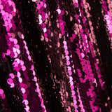Lentejuela Reversible Fucsia-Negro - Ribes y Casals